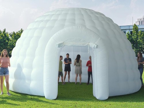 Inflatable igloo dome tent - 6m,