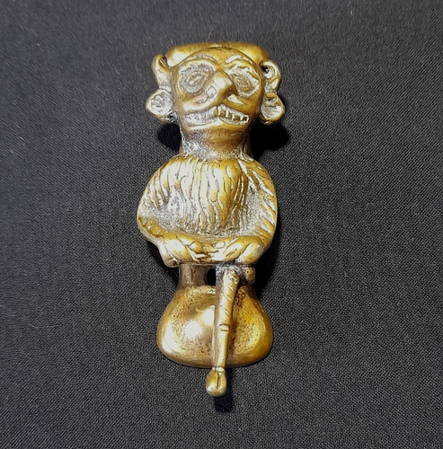 Small vintage 8cm cast - vintage, brass