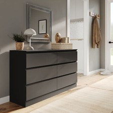 Wooden Chest of 6 Drawers