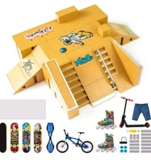 WINNER PRO Fingerboard Skate, Bike Finger Skateboard Ramp Set. Fast Shipping!