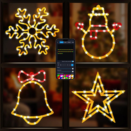 4pack christmas window - 4pack-christmas,