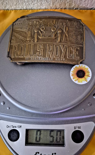Rolls royce brass - rolls, buckle