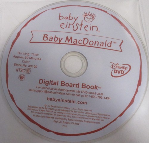 Baby einstein macdonald - baby,