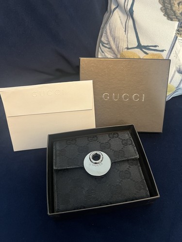 Gucci trifold canvas 120933 - gucci,