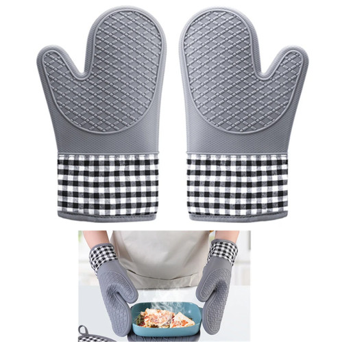 Insulated oven mitts heat - oven,