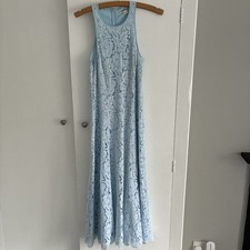 Reiss blue lace dress - reiss,