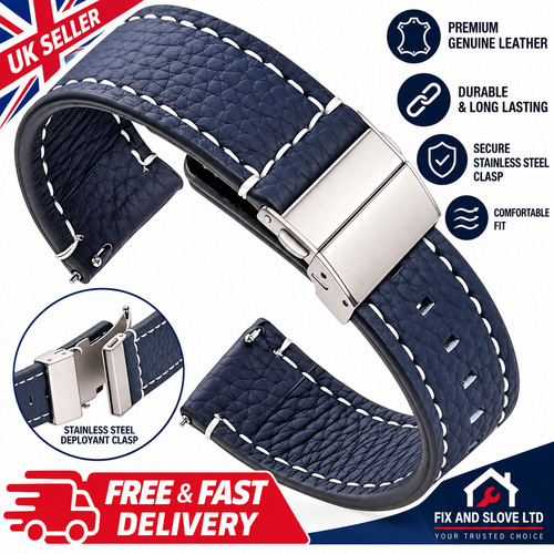 Genuine leather watchband soft - genuine,