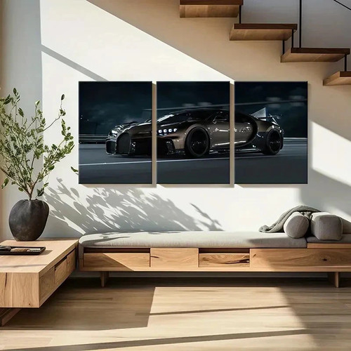 3pcs bugatti super car modern - 3pcs,