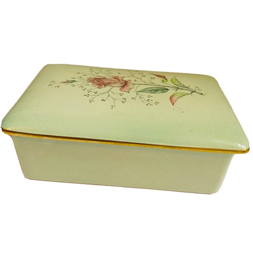 Carlton ware green rose - carlton,