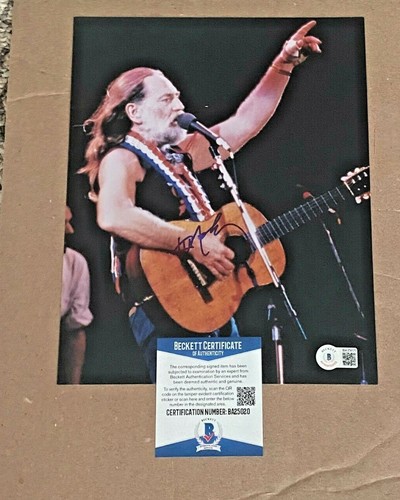 Willie nelson signed - willie, country