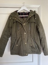Topshop Green Parka Size 10