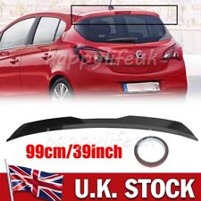 For Vauxhall Corsa III S07 2006-2014 Rear Roof Boot Trunk Spoiler Lip Wing Gloss