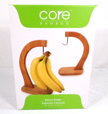 BANANA HANGER W/HOOK BAMBOO