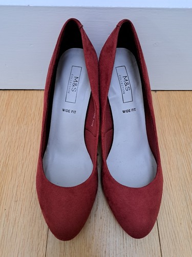 New vegan heels court - m&s,