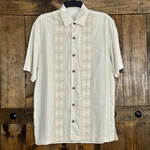 Tommy bahama cream embroidered - tommy,