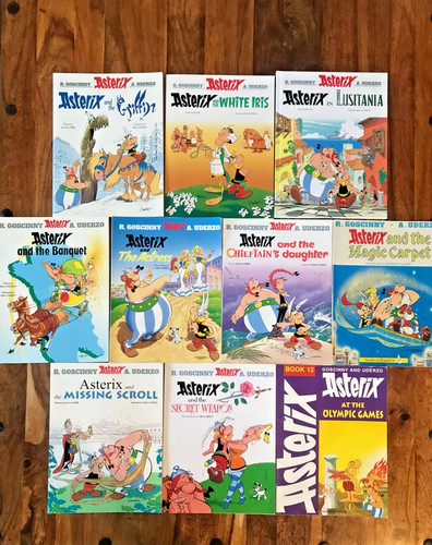 Set asterix books bundle - 10,