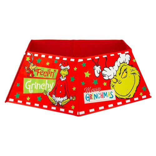 Grinch christmas tree skirt - grinch,