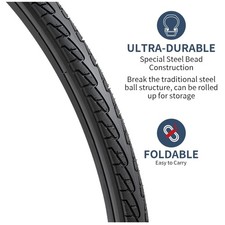 Smooth tread 26x1 - smooth,