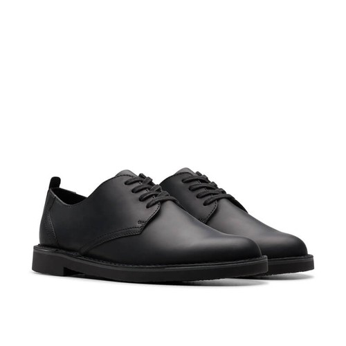 Clarks bnib shepton low - shepton, black