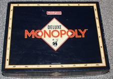 VINTAGE WADDINGTONS MONOPOLY DELUXE BOARD GAME 100% (EXCELLENT CONDITION)!!!