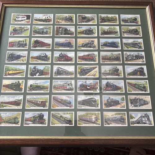 Set cigarette cards - of,