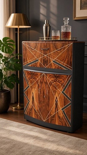 Mid century cocktail cabinet - century,