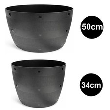 Plastic Plant Barrel Planter