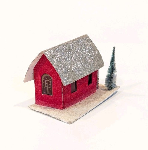 Vintage christmas village red - christmas,