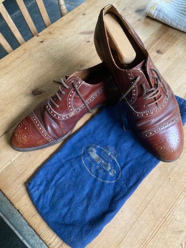 Church brogue in brown - brogue,