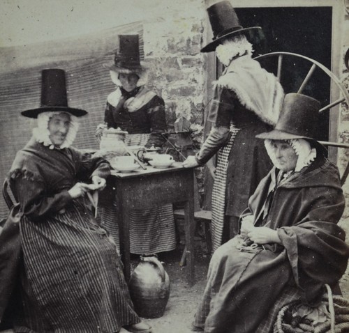 1860s stereoview photo welsh - stereoview,