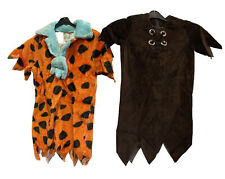 Kids Fred & Barney / Flintstone Costumes - Age 8 