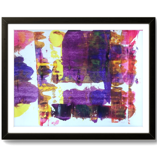 Bold color 11x14 abstract - bold,