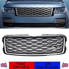 1PCS BLACK CHROME FRONT GRILLE