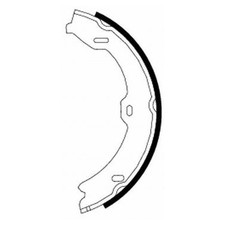 Mintex Parking Brake Shoe Set
