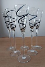 Champagne Flutes Set Of 6 Jazz