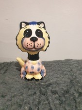 Lorna Bailey Signed Cat Muppet Figurine