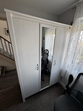 IKEA Brusali 3 Door White
