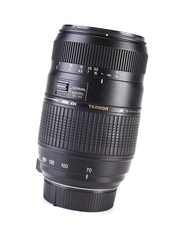 Tamron 70-300mm F4-5.6 Di Macro Manual Focus Only Zoom Lens Nikon Rear Lens Cap