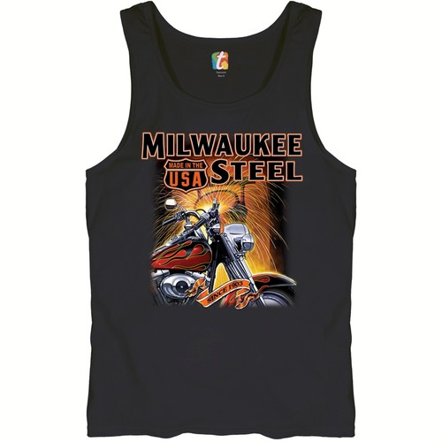 Milwaukee steel tank top route - steel,