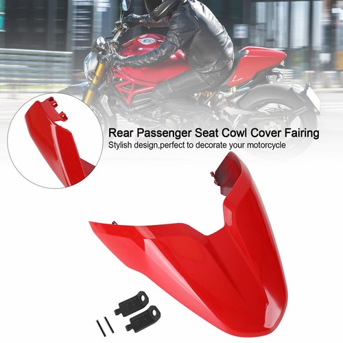 Rear passenger pillion seat - rear,