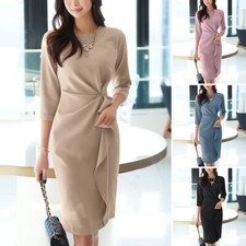 ZANZEA UK Women Half Sleeve O