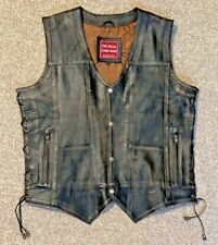 Vintage Motorcycle Vest Pocket