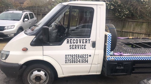 Recovery truck stickers - x2,
