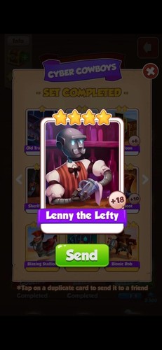 Coin master lenny the lefty - lenny,