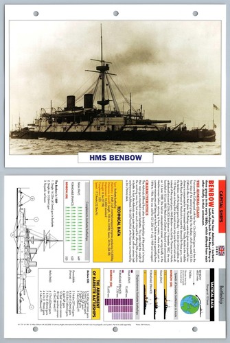 Hms benbow 1885 - benbow, capital
