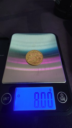 1911 gold full sovereign coin - gold,