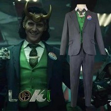 Cosplay Loki Season 1 Costumes