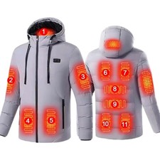 Heated Jacket Men  Winter Ski