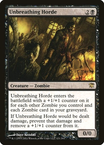 Mtg unbreathing horde - mtg,