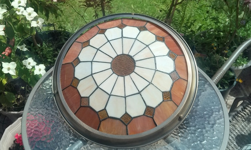 Tiffany style stained glass
